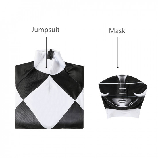 Power Rangers Zack Black Ranger 3D Jumpsuit Power Rangers Zack Black Ranger 3D Jumpsuit