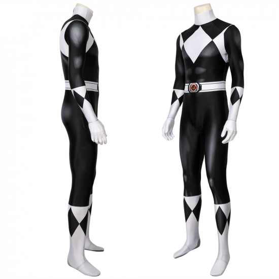 Power Rangers Zack Black Ranger 3D Jumpsuit Power Rangers Zack Black Ranger 3D Jumpsuit
