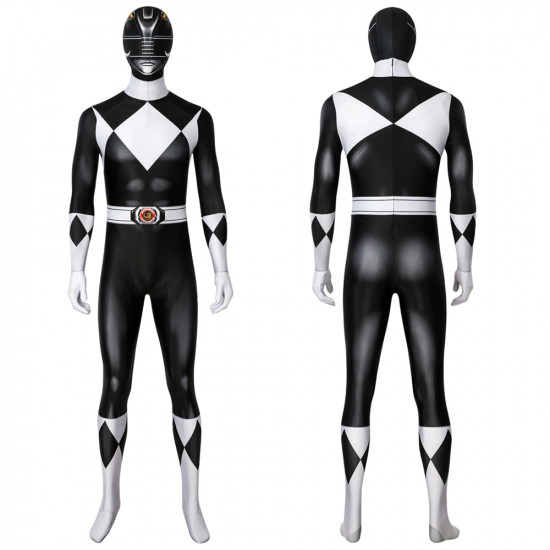 Power Rangers Zack Black Ranger 3D Jumpsuit Power Rangers Zack Black Ranger 3D Jumpsuit