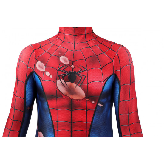 PS5 Marvel's Spider-Man Classic Damaged Suit Kids Jumpsuit