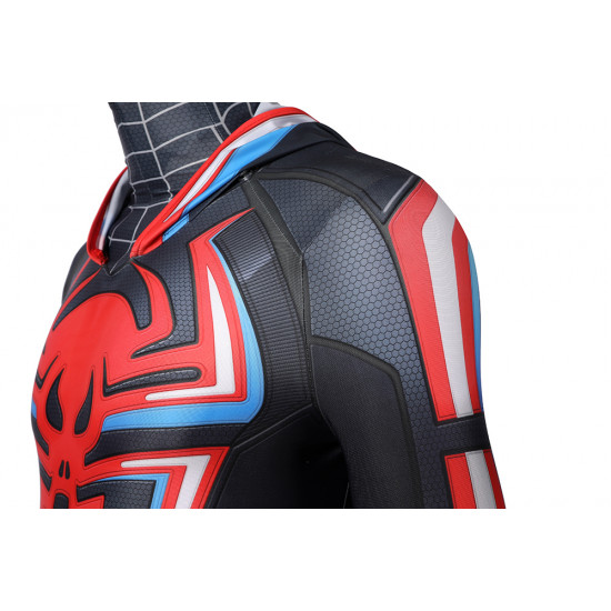 PS5 Spider-Man Miles Morales 2099 Suit Cosplay Jumpsuit PS5 Spider-Man Miles Morales 2099 Suit Cosplay Jumpsuit