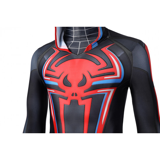 PS5 Spider-Man Miles Morales 2099 Suit Cosplay Jumpsuit PS5 Spider-Man Miles Morales 2099 Suit Cosplay Jumpsuit