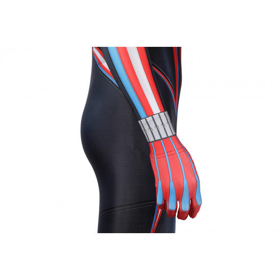 PS5 Spider-Man Miles Morales 2099 Suit Cosplay Jumpsuit PS5 Spider-Man Miles Morales 2099 Suit Cosplay Jumpsuit
