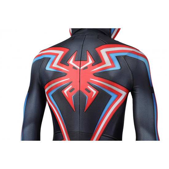 PS5 Spider-Man Miles Morales 2099 Suit Cosplay Jumpsuit PS5 Spider-Man Miles Morales 2099 Suit Cosplay Jumpsuit