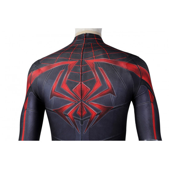 PS5 Spider-Man Miles Morales Advanced Tech Suit Cosplay Jumpsuit PS5 Spider-Man Miles Morales Advanced Tech Suit Cosplay Jumpsuit