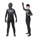 PS5 Spider-Man Miles Morales Symbiote Black Suit Kids Jumpsuit PS5 Spider-Man Miles Morales Symbiote Black Suit Kids Jumpsuit