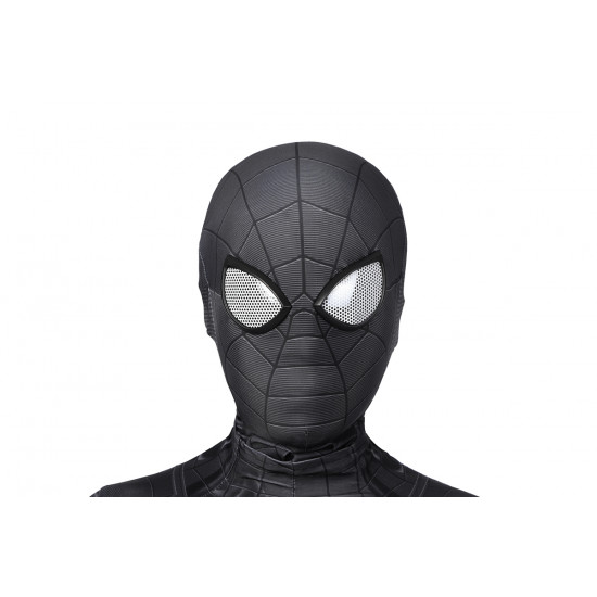 PS5 Spider-Man Miles Morales Symbiote Black Suit Kids Jumpsuit PS5 Spider-Man Miles Morales Symbiote Black Suit Kids Jumpsuit