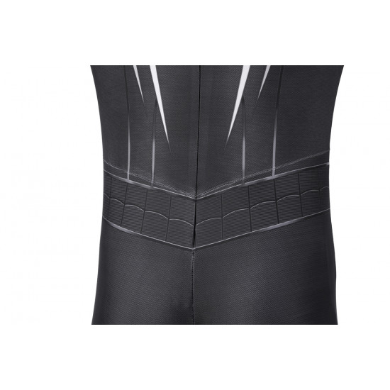 PS5 Spider-Man Miles Morales Symbiote Black Suit Kids Jumpsuit PS5 Spider-Man Miles Morales Symbiote Black Suit Kids Jumpsuit