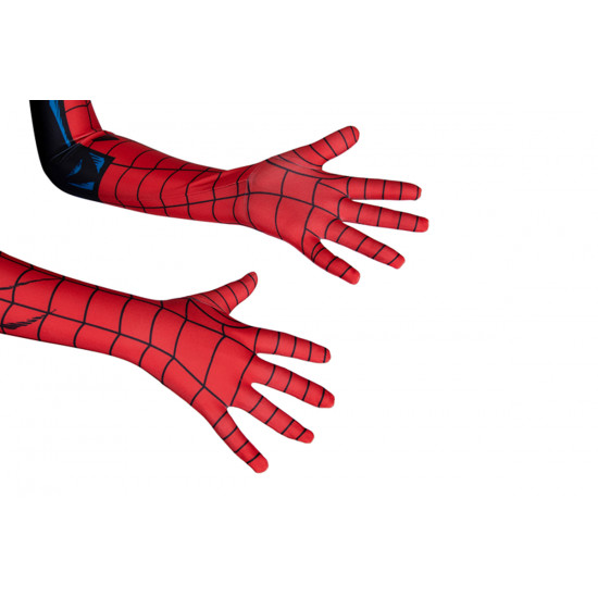 PS5 Spider-Man Vintage Comic Book Suit Kids Jumpsuit