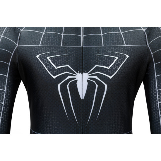 Spider-Man 3 Eddie Brock Venom Kids 3D Jumpsuit Spider-Man 3 Eddie Brock Venom Kids 3D Jumpsuit