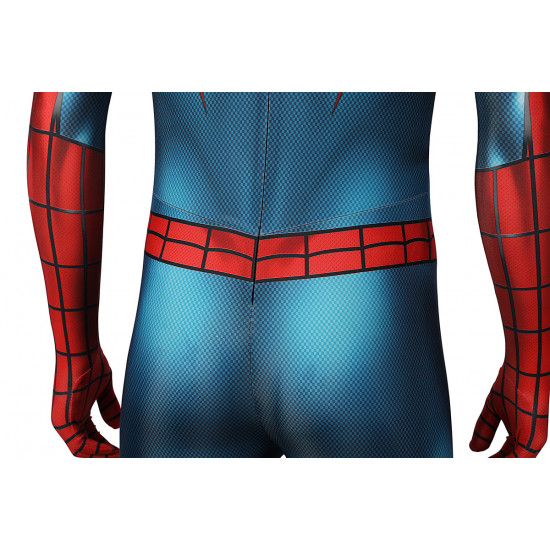 Spider-Man 3 No Way Home Peter Parker Classic Suit Jumpsuit