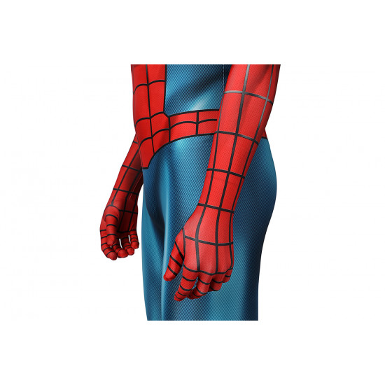Spider-Man 3 No Way Home Peter Parker Classic Suit Jumpsuit