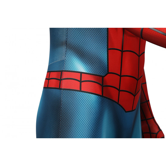 Spider-Man 3 No Way Home Peter Parker Classic Suit Jumpsuit