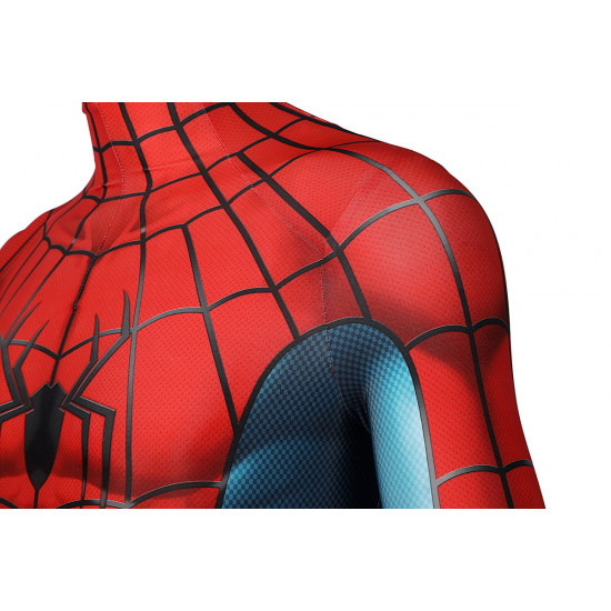 Spider-Man 3 No Way Home Peter Parker Classic Suit Jumpsuit