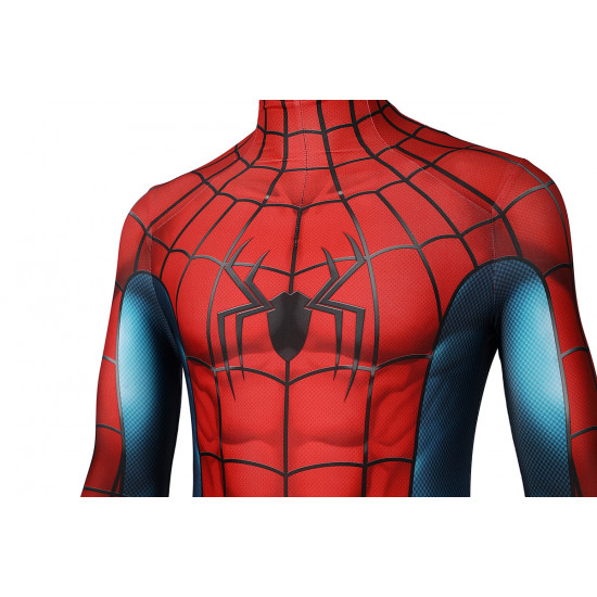 Spider-Man 3 No Way Home Peter Parker Classic Suit Jumpsuit
