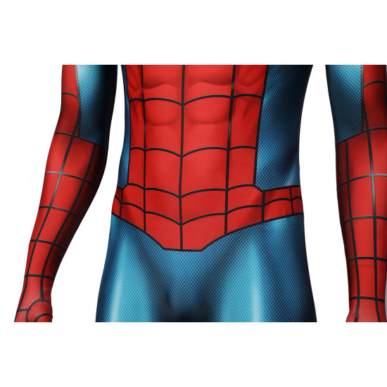 Spider-Man 3 No Way Home Peter Parker Classic Suit Jumpsuit