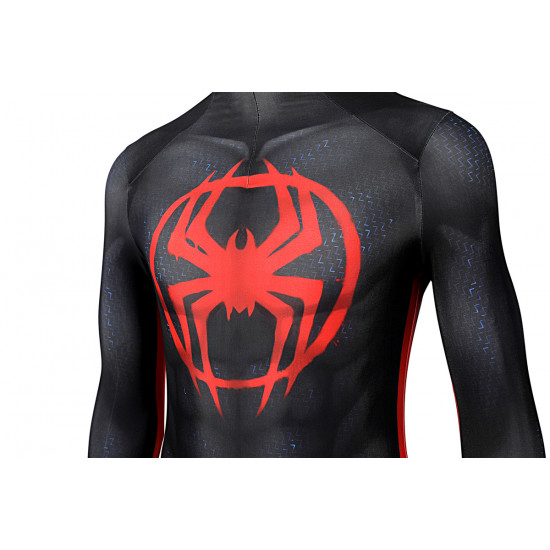 Spider-Man: Across the Spider-Verse Miles Morales Zentai Jumpsuit