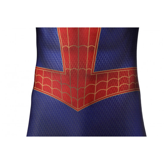 Spider-Man Across The Spider-Verse Peter Parker Pink Cosplay Costume