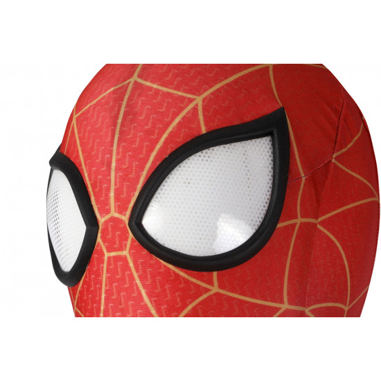 Spider-Man Across The Spider-Verse Peter Parker Pink Cosplay Costume