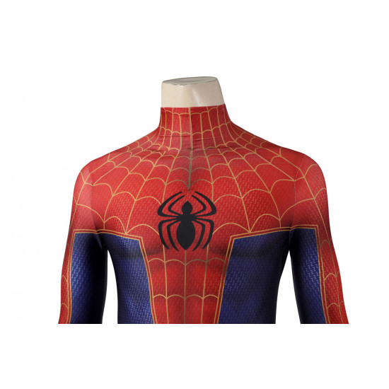 Spider-Man Across The Spider-Verse Peter Parker Pink Cosplay Costume