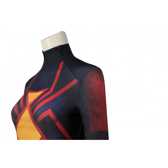Spider-Man Across The Spider-Verse Spider-Woman Jessica Drew Cosplay Costume
