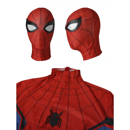 Spider Man Homecoming Peter Benjamin Parker Spiderman Cosplay Jumpsuit Spider Man Homecoming Peter Benjamin Parker Spiderman Cosplay Jumpsuit
