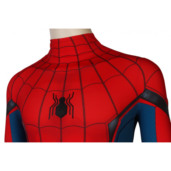 Spider-Man Homecoming Spiderman Peter Jumpsuit 3D Zentai