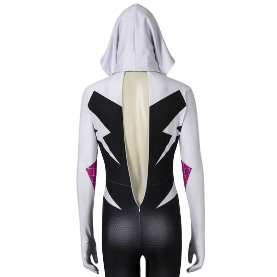 Spider-Man Into The Spider-Verse Gwen Stacy 3D Zentai Jumpsuit Spider-Man Into The Spider-Verse Gwen Stacy 3D Zentai Jumpsuit