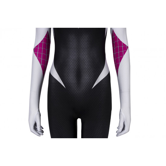 Spider-Man Into The Spider-Verse Gwen Stacy 3D Zentai Jumpsuit Spider-Man Into The Spider-Verse Gwen Stacy 3D Zentai Jumpsuit