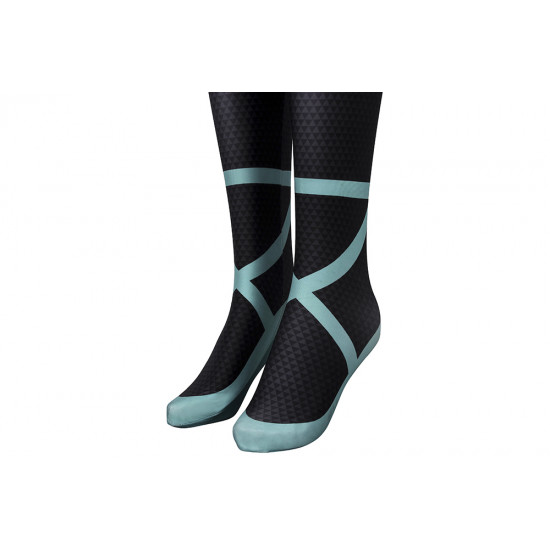 Spider-Man Into The Spider-Verse Gwen Stacy 3D Zentai Jumpsuit Spider-Man Into The Spider-Verse Gwen Stacy 3D Zentai Jumpsuit