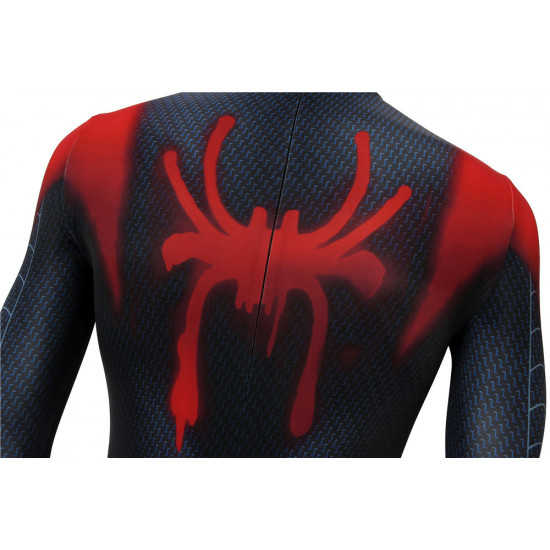 Spider-Man Into the Spider-Verse Miles Morales Cosplay Costume Spider-Man Into the Spider-Verse Miles Morales Cosplay Costume