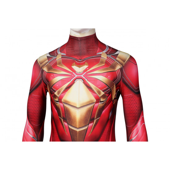 Spider-Man Iron Spider Armor Cosplay Jumpsuit