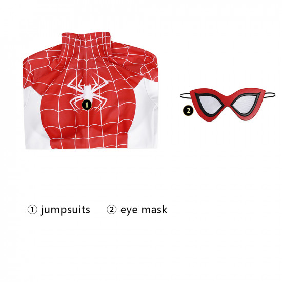 Spider-Man Mary Jane Watson Earth-18119 Crimson She-Devil Jumpsuit
