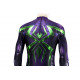 Spider-Man Miles Morales Purple Reign Suit Cosplay Jumpsuit
