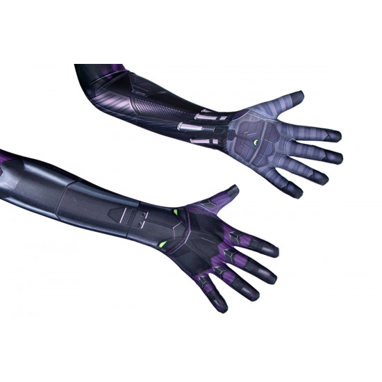 Spider-Man Miles Morales Purple Reign Suit Kids Jumpsuit