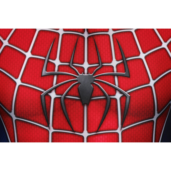 Spider-Man Peter Parker Kids 3D Jumpsuit Zentai