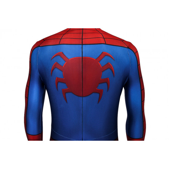 Spider-Man PS4 Classic 3D Jumpsuit Zentai Repaired Version
