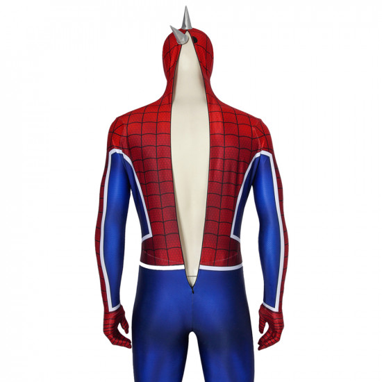 Spider-Man PS4 Spider-Punk 3D Jumpsuit Zentai