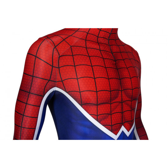 Spider-Man PS4 Spider-Punk 3D Jumpsuit Zentai