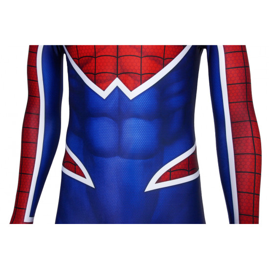 Spider-Man PS4 Spider-Punk 3D Jumpsuit Zentai