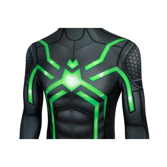 Spider Man PS4 Stealth Big Time Suit Cosplay Jumpsuit
