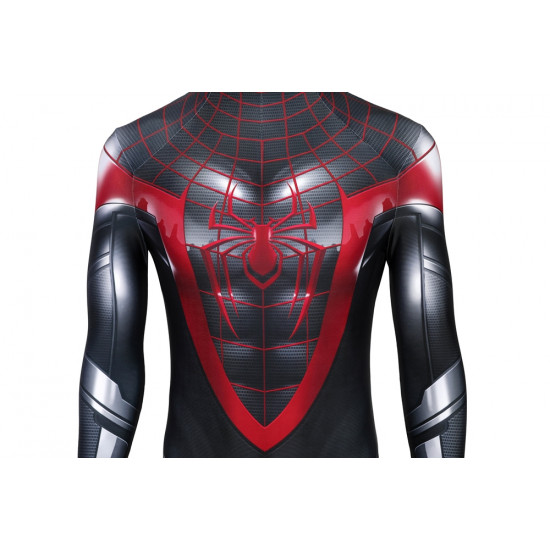 Spider-Man PS5 Miles Morales 3D Zentai Jumpsuit