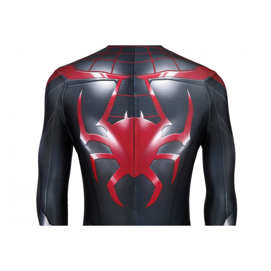 Spider-Man PS5 Miles Morales 3D Zentai Jumpsuit
