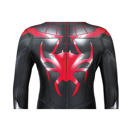 Spider-Man PS5 Miles Morales Kids 3D Jumpsuit Spider-Man PS5 Miles Morales Kids 3D Jumpsuit
