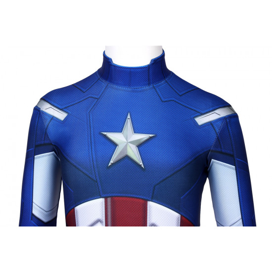 The Avengers Captain America Kids 3D Jumpsuit