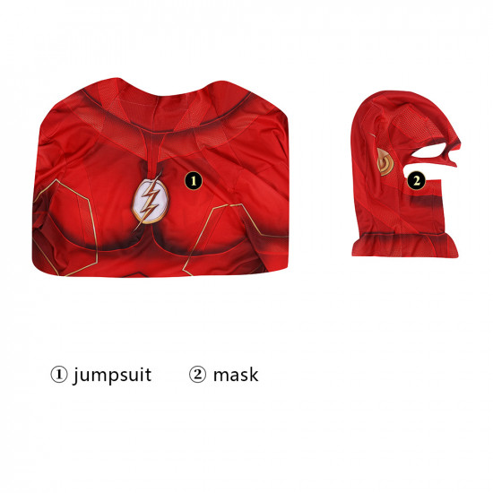 The Flash 8 Barry Allen Flash Cosplay Suits The Flash 8 Barry Allen Flash Cosplay Suits