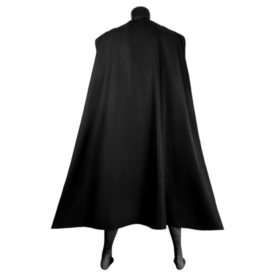 The Flash Batman Bruce Wayne Michael Keaton Jumpsuit with Cloak