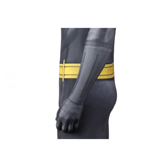 The Flash Bruce Wayne Michael Keaton Batman Jumpsuit with Cloak