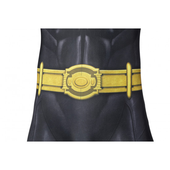 The Flash Bruce Wayne Michael Keaton Batman Jumpsuit with Cloak
