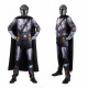 The Mandalorian 3 Mandalorian Din Djarin Jumpsuit with Cloak